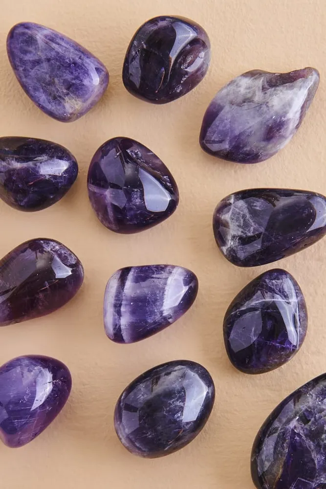 Amethyst Tumbled Stone