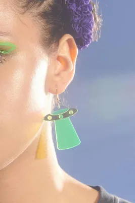 UFO Earrings