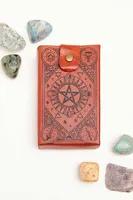 Leather Mystic Tarot Card Case
