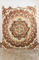 Brown Mushroom Kaleidoscope Tapestry (EB Exclusive)