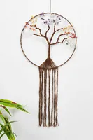 Crystal Tree of Life Wall Hanging