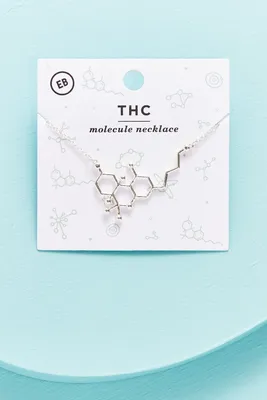 THC Molecule Necklace