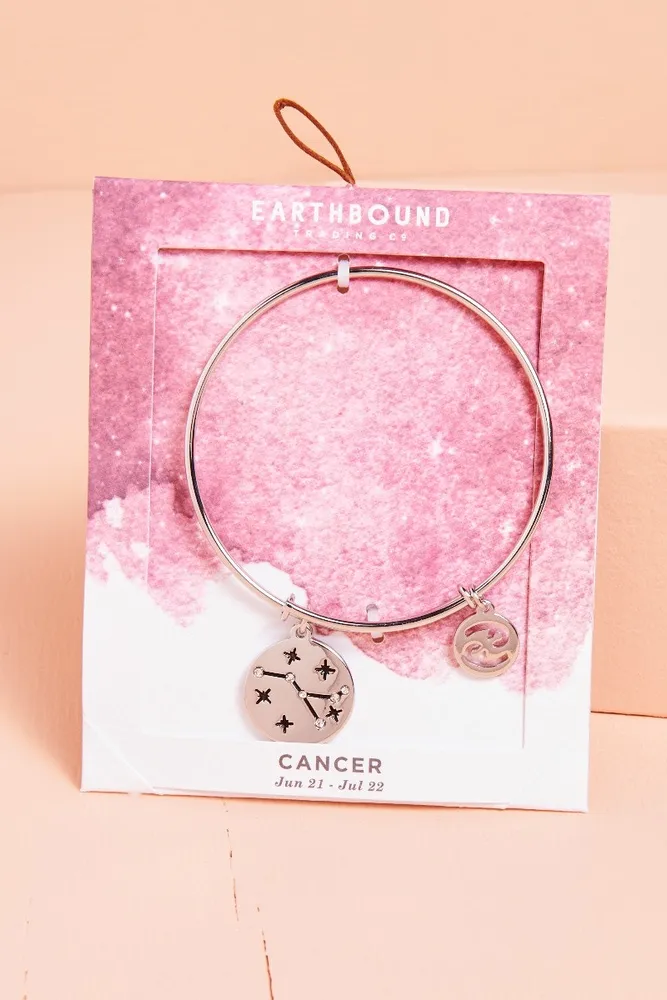 Cancer Bangle Bracelet