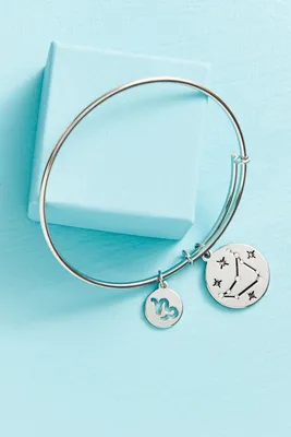 Capricorn Bangle Bracelet