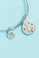 Pisces Bangle Bracelet