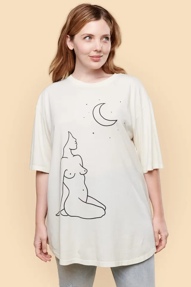 Earthbound Trading Moonlight Oversized Tee