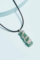 Aventurine Dragon Necklace