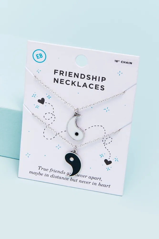Yin Yang Friendship Necklace Set