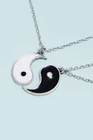 Yin Yang Friendship Necklace Set