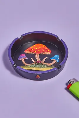 Purple Mushroom Ashtray