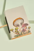 Wild Mushrooms  Small Leather Journal (EB Exclusive)