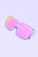 Violet Mirrored Sunglasses