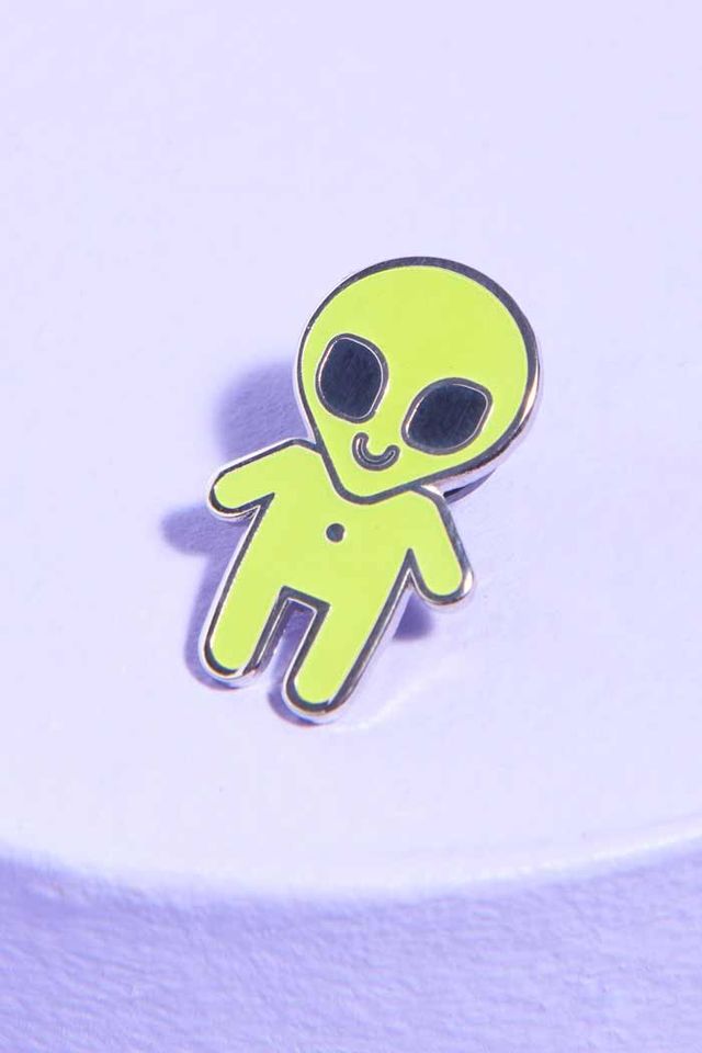 Alien Baby Enamel Pin