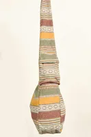 Striped Mustard Sling Bag