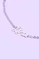 Silver Libra Anklet