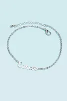 Silver Cancer Anklet