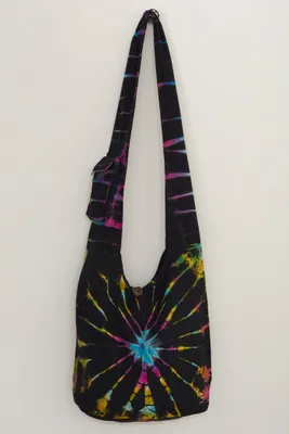Neon Tie Dye Crossbody Bag