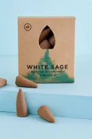 White Sage Backflow Incense Cones