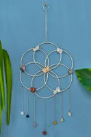 Crystal Seed of Life Wall Hanging