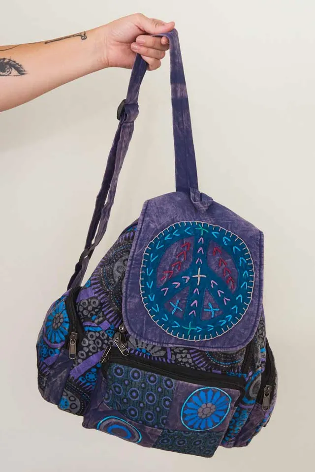 Earth bound trading company backpack peace sign Earthbound Bags & Handbags for Women for sale - eBay main image 4