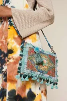 Vintage Quilt Crossbody Bag