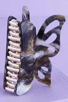 Granite Butterfly Claw Clip
