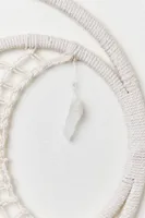 White Moon Crystal Wall Hanging