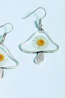 Chrysanthemum Mushroom Earrings