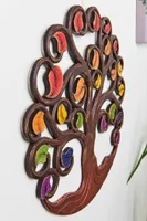 Rainbow Tree of Life Wall Plaque