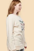 Cream Butterfly Colony Sweatshirt (EB Exclusive)