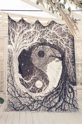 Yin Yang Tree Tapestry (EB Exclusive)
