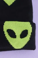 Alien Foldover Beanie