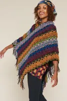 Multi Looped Fringe Poncho