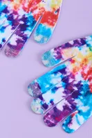 Rainbow Tie Dye Tech Gloves