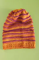 Orange Berry Oversized Beanie