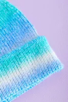 Ocean Ombre Foldover Beanie