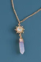 Radiate Power Quartz Necklace