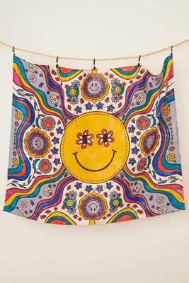 Trippy Smiley Mini Tapestry (EB Exclusive)