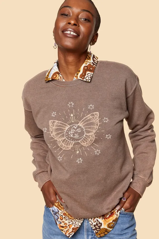 Cosmic Butterfly Sweatshirt