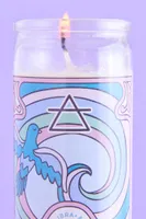 White Floral Air Zodiac Prayer Candle (EB Exclusive)