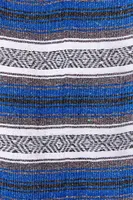 Royal Blue Baja Blanket