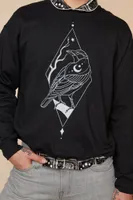 Celestial Raven Sweatshirt