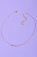 Gold Taurus  Necklace