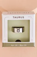 Chunky Brass Taurus Ring