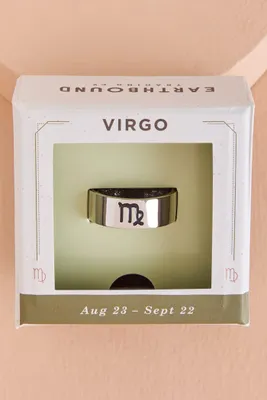 Chunky Brass Virgo Ring