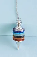 Rainbow Chakra Tiered Pendulum