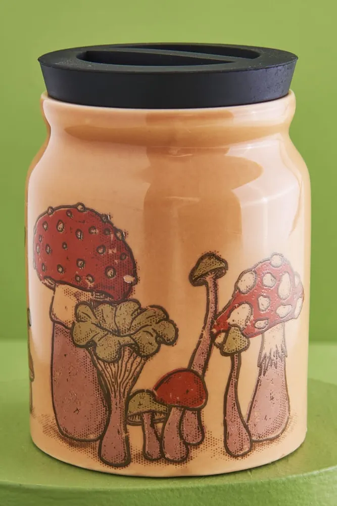 Boho Mushroom Stash Jar (EB Exclusive)