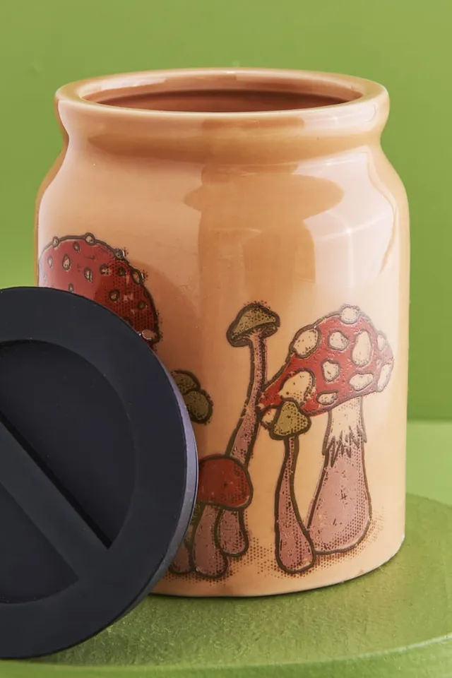 Boho Mushroom Stash Jar (EB Exclusive)