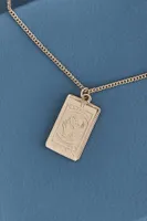 The Lovers Tarot Card Necklace