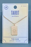 The Sun Tarot Card Necklace